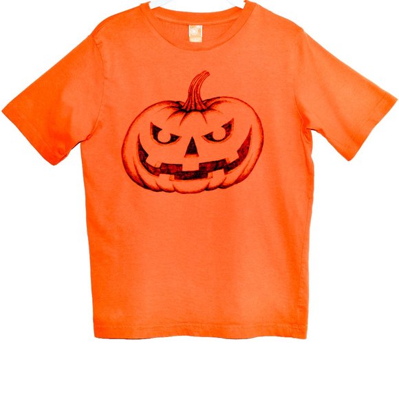 Target Orange Halloween Pumpkin Short Sleeve T-Shirt - Large - Picture 1 of 5
